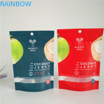 Malotes plásticos Ziplock que empacotam o pacote selado três lados pequeno do alumínio de Noni do entalhe do rasgo