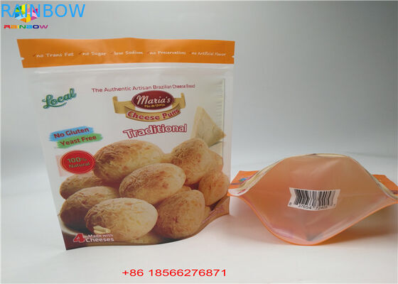 O rasgo Ziplock entalha a umidade - impermeabilize levantam-se os sacos de alumínio do bloco de dia do malote para o petisco