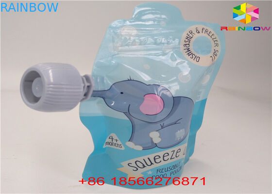 O rasgo Ziplock entalha a umidade - impermeabilize levantam-se os sacos de alumínio do bloco de dia do malote para o petisco