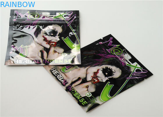 Sacos de empacotamento do Ziplock de Mylar do cartucho de Vape da folha do holograma do incenso erval do GV mini