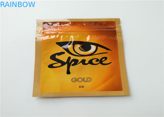 Sacos de empacotamento do Ziplock de Mylar do cartucho de Vape da folha do holograma do incenso erval do GV mini