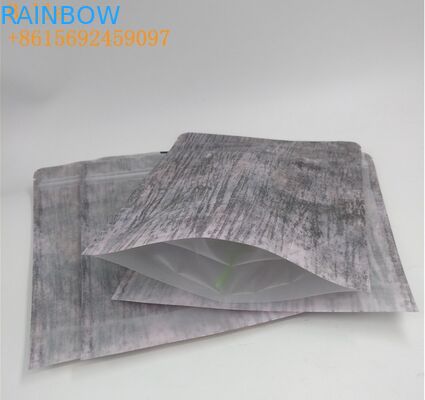 O produto comestível levanta-se o revestimento matte da folha feita sob encomenda plástica dos sacos do malote para a embalagem do chá