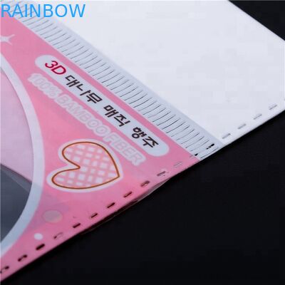 A impressão de Opp/Cpp personalizou o saco de plástico claro de empacotamento relativo à promoção para o cosmético