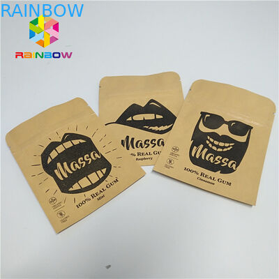 Malote da folha do comprimido que empacota o malote selado lado personalizado do papel de embalagem Três da amostra