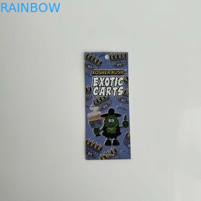 Malotes plásticos reusáveis que empacotam o saco exótico de Mylar da ponta do ouro dos carros com Ziplock