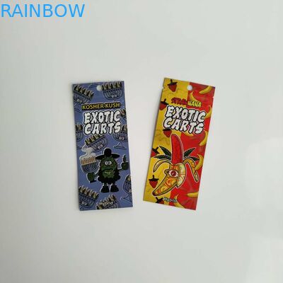 Malotes plásticos reusáveis que empacotam o saco exótico de Mylar da ponta do ouro dos carros com Ziplock