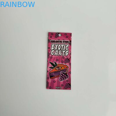 Sacos Ziplock impressos da embalagem, malote diferente do fechamento do fecho de correr dos tamanhos para o cartucho