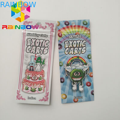 Malotes plásticos do cartucho de Vape que empacotam sacos de Mylar dos carros exóticos de Mario mini