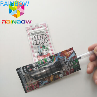 Malotes plásticos do cartucho de Vape que empacotam sacos de Mylar dos carros exóticos de Mario mini