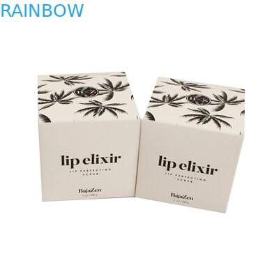 O costume da caixa imprimiu a aprovação de empacotamento gravada cosmético do GV das caixas de papel