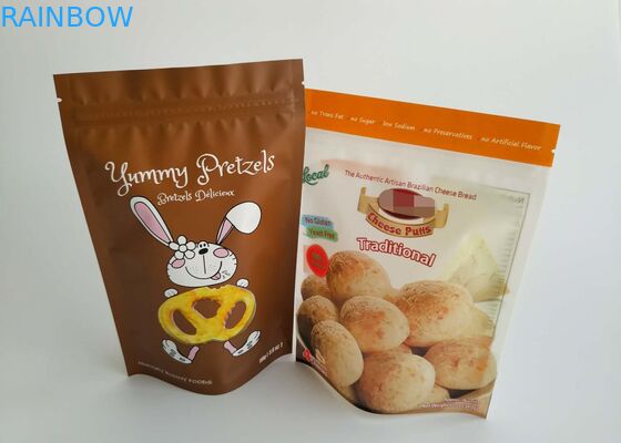 Malotes plásticos de alimento de peixes da folha de alumínio que empacotam a impressão do Gravure com zíper