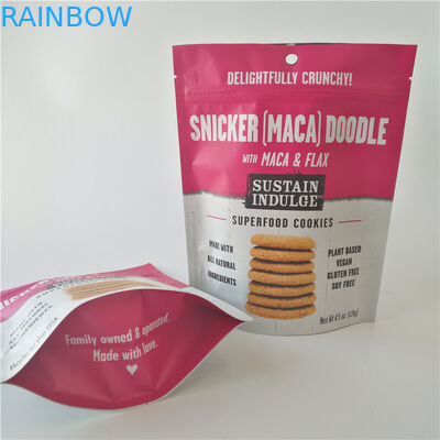Saco plástico do petisco do GV que empacota o logotipo feito sob encomenda Mylar Doypack para microplaquetas de batata/biscoitos