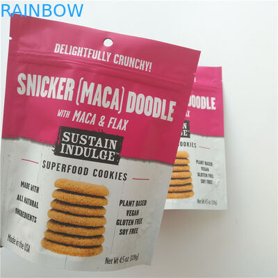 Saco plástico do petisco do GV que empacota o logotipo feito sob encomenda Mylar Doypack para microplaquetas de batata/biscoitos