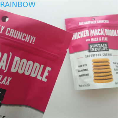Saco plástico do petisco do GV que empacota o logotipo feito sob encomenda Mylar Doypack para microplaquetas de batata/biscoitos