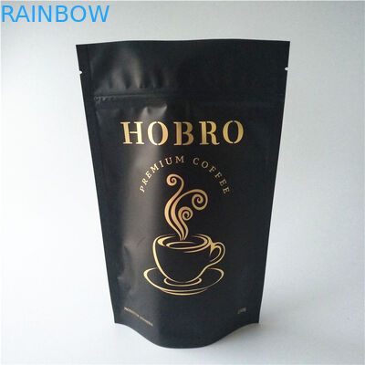 Os saquinhos de chá Resealable que empacotam a folha de alumínio levantam-se o saco de café com válvula