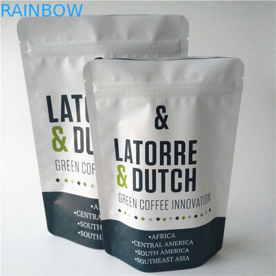 Os saquinhos de chá Resealable que empacotam a folha de alumínio levantam-se o saco de café com válvula