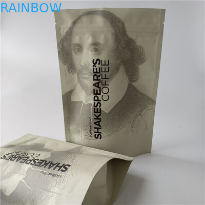 Os saquinhos de chá Resealable que empacotam a folha de alumínio levantam-se o saco de café com válvula