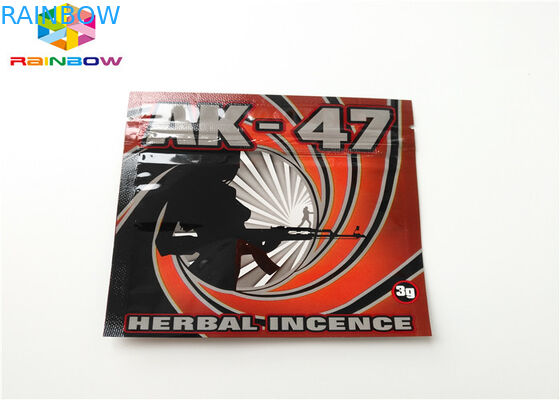 Empacotamento Resealable do cartucho do óleo dos sacos de plástico AC1003 CBD Vape do incenso erval aplicado