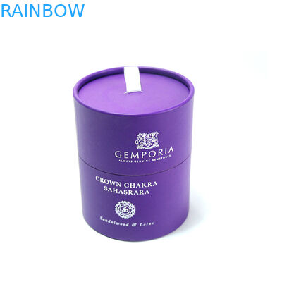 Tamanho personalizado cilindro de empacotamento amigável da caixa de papel de Eco para o empacotamento do chá