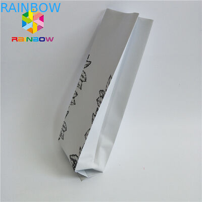 O reforço do lado do papel de embalagem Levanta-se malotes do café, impressão feita sob encomenda selada dos sacos de plástico