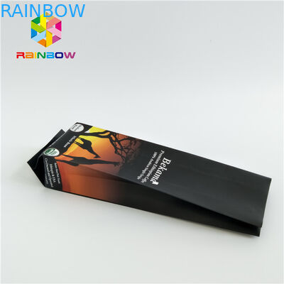 O reforço do lado do papel de embalagem Levanta-se malotes do café, impressão feita sob encomenda selada dos sacos de plástico