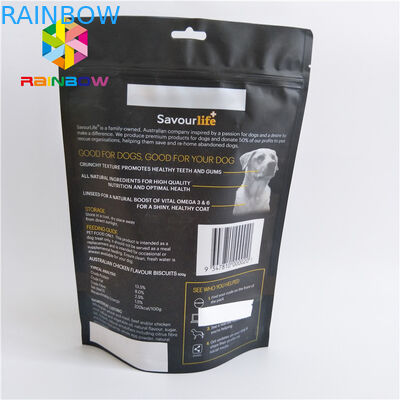 Os malotes plásticos de produto comestível que empacotam o saco de café FDA Ziplock da superfície do preto de Matt marcaram