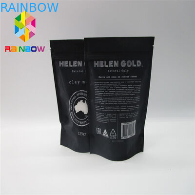 Malotes plásticos da porca do chá do pó que empacotam a impressão feita sob encomenda da folha de alumínio com válvula