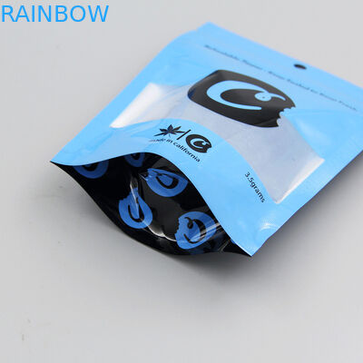 O incenso erval feito sob encomenda que empacota as cookies 3.5g ensaca a prova da criança de Mylar com janela clara