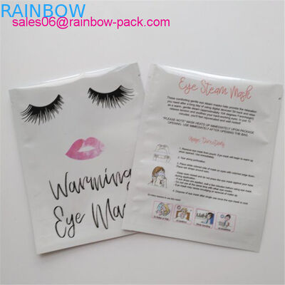 Sacos de empacotamento compactos cosméticos amigáveis dos cuidados com a pele da solução do saquinho da máscara protetora de Eco