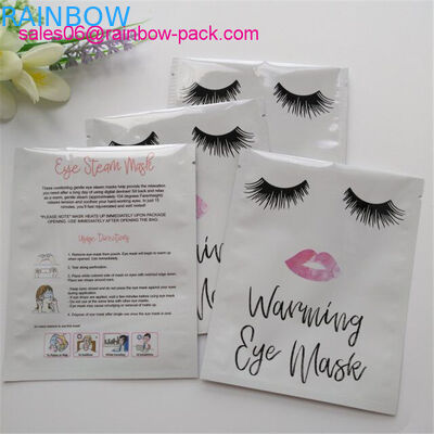 Sacos de empacotamento compactos cosméticos amigáveis dos cuidados com a pele da solução do saquinho da máscara protetora de Eco