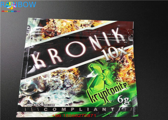 A folha de alumínio do zíper da prova da criança levanta-se o pó do açúcar de Packingfor do cartucho do malote CBD/