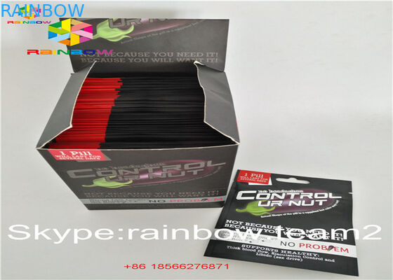 A folha de alumínio do zíper da prova da criança levanta-se o pó do açúcar de Packingfor do cartucho do malote CBD/