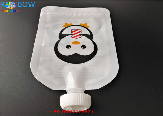 Os sacos do bico de FDA/SGS que empacotam a folha de alumínio levantam-se sacos para o alimento/bebida líquidos