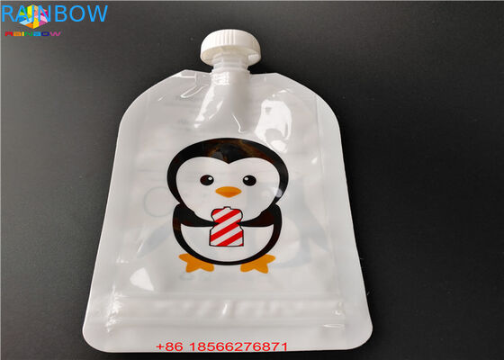 Os sacos do bico de FDA/SGS que empacotam a folha de alumínio levantam-se sacos para o alimento/bebida líquidos