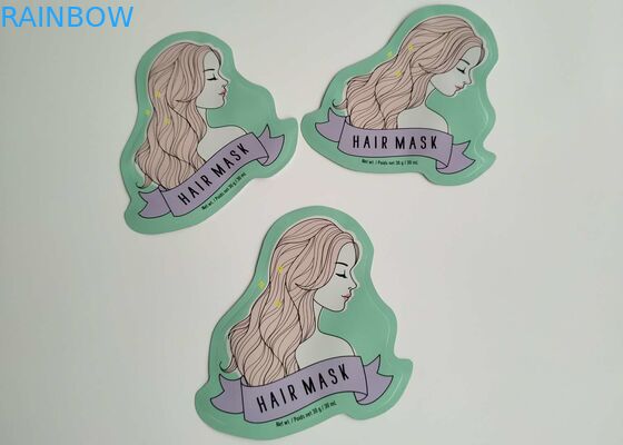 O cosmético plástico do reforço especial do lado da folha de alumínio da forma ensaca o empacotamento facial da máscara da folha