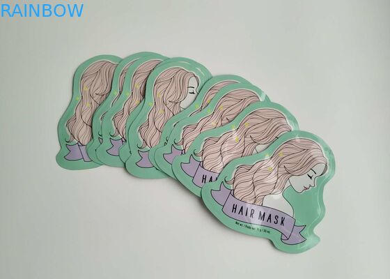 Perfurador facial de empacotamento cosmético da máscara do saco da impressão de Digitas reciclável algum tamanho