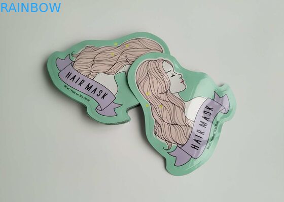 Perfurador facial de empacotamento cosmético da máscara do saco da impressão de Digitas reciclável algum tamanho