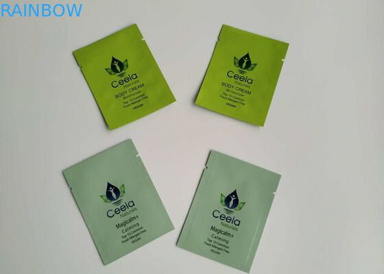 Saquinho 5ml feito sob encomenda de empacotamento cosmético do malote da impressão de Digitas do saco do creme de pele