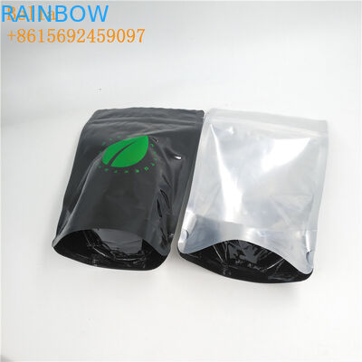 Saquinhos de chá plásticos holográficos que empacotam o saco do alimento de Eco do café com o um claro lateral