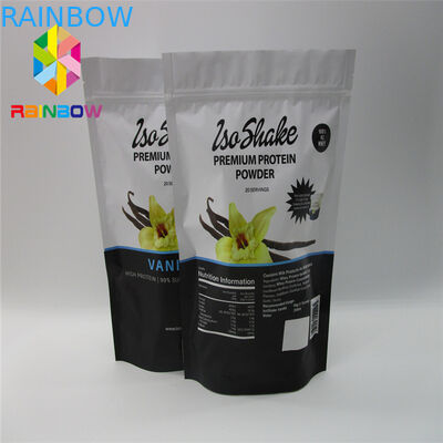 Malotes plásticos recicláveis que empacotam o saco Ziplock do alimento do chá da folha de alumínio para o pó da proteína