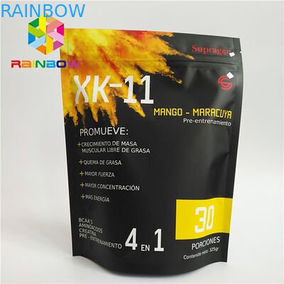 Malotes plásticos recicláveis que empacotam o saco Ziplock do alimento do chá da folha de alumínio para o pó da proteína