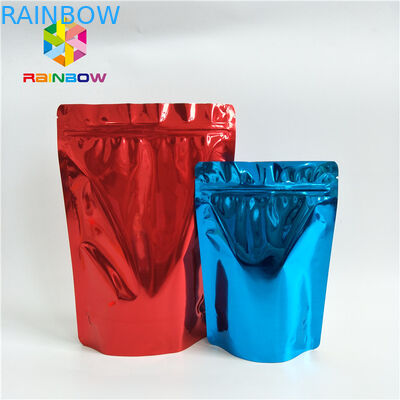 O costume do produto comestível imprimiu levanta-se o Ziplock impresso malotes da folha de alumínio da prova do cheiro