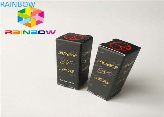 Caixa de papel gravada de impressão que empacota o produto de mercadoria pequeno com janela