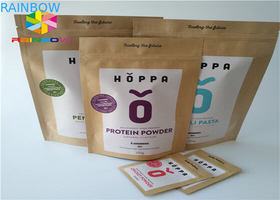 Barreira Ziplock personalizada da umidade de Mylar da folha de alumínio dos sacos de papel do papel de embalagem