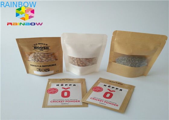 Barreira Ziplock personalizada da umidade de Mylar da folha de alumínio dos sacos de papel do papel de embalagem