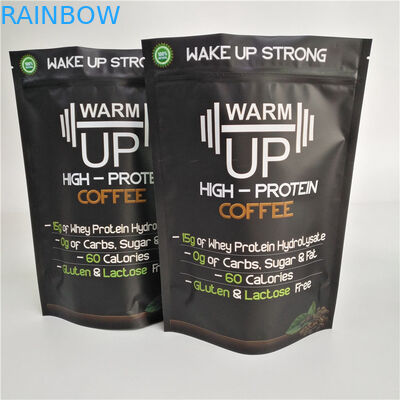 Malotes plásticos de folha de alumínio que empacotam o saco de pó do suplemento à nutrição dos esportes das vitaminas