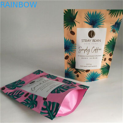 Os saquinhos de chá biodegradáveis que empacotam Airtightbody personalizado esfregam o saquinho do café instantâneo