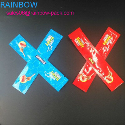 Malote da folha do saquinho do pó do mel do cavalo que empacota o saco real dourado do Vip Malásia do mel