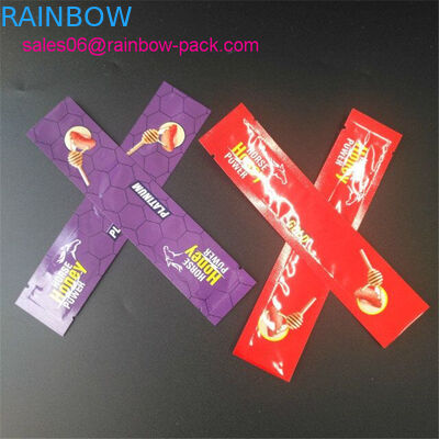 Malote da folha do saquinho do pó do mel do cavalo que empacota o saco real dourado do Vip Malásia do mel