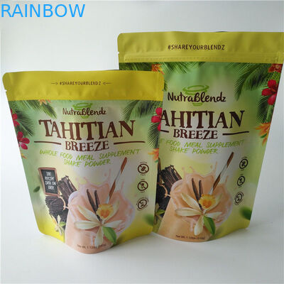 Os sacos de empacotamento do petisco de Doypacks Mylar, a folha de alumínio levantam-se sacos Ziplock para frutos secos